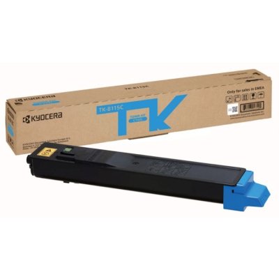 Картридж лазерный Kyocera TK-8115C голубой (6000стр.) для Kyocera M8124cidn/M8130cidn