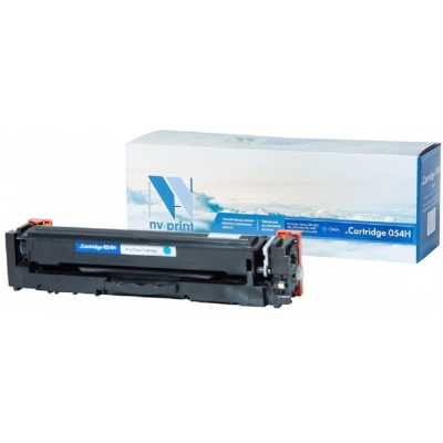 Картридж лазерный NVPrint совместимый NV-054H Голубой для Canon i-Sensys LBP-620/621/623/640/MF-640/641/642/643/644/645 (2300k)