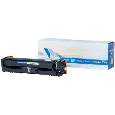 Картридж лазерный NVPrint совместимый NV-054H Yellow для Canon i-Sensys LBP-620/621/623/640/MF-640/641/642/643/644/645 (2300k)