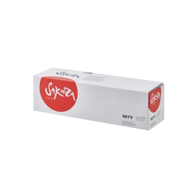 Картридж Sakura 067Y (5099C002) для Canon, желтый, 1300к.