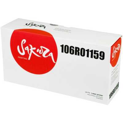 Картридж лазерный Sakura 106R01159 для Xerox P3117/3122/3124/3125, черный, 3000 к.