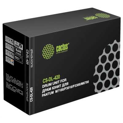 Блок фотобарабана Cactus CS-DL-420 DL-420 ч/б:9000 стр. для M7100/P3010/P3300/M6700/M6800 Pantum