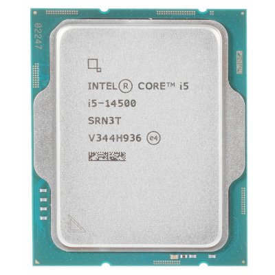 Процессор/ CPU LGA1700 Intel Core i5-14500 (Raptor Lake, 6C/8T, 2.6/3.7GHz, 24MB, 154W, UHD Graphics 770) OEM (clean pulled)