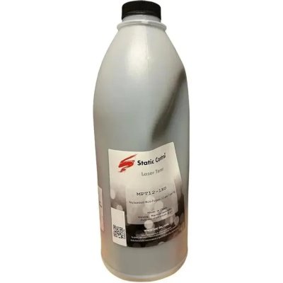 Тонер Static Control MPT12-1KG черный флакон 1000гр. для принтера НР P1010/1160/1320
