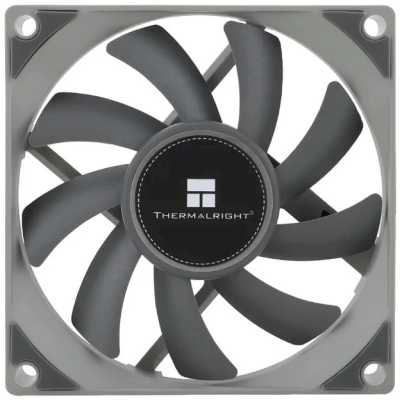 Вентилятор корпусный Thermaltight TL-8015 (80x80x15мм, 4-pin PWM, 28.4CFM, 23.3dBA, 2200RPM, Grey)