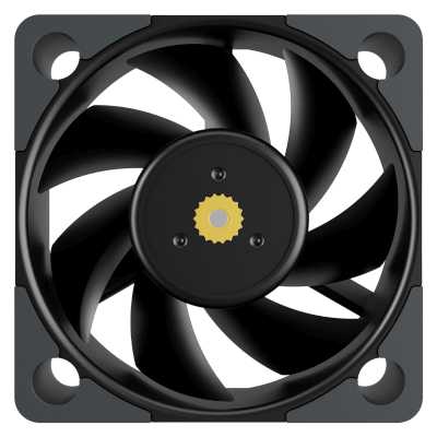 Кулер для корпуса Thermalright TL-B4020 (40x40x20mm, 4-pin PWM, 9.47CFM, 24.3dBA, 5500RPM, Black)