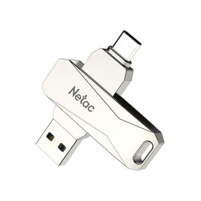 Флешка USB Netac U782C NT03U782C-032G-30PN dual USB 3.0+TypeC 32Gb, retail version