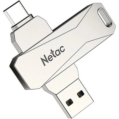 Флешка USB Netac U782C NT03U782C-128G-30PN dual USB 3.0+TypeC 128Gb, retail version
