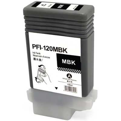 Картридж струйный NVPrint PFI-120MBK (NV-2884C001) Matte Black для Canon imagePROGRAF TM-200/205/300/305 (130 мл) совместимый