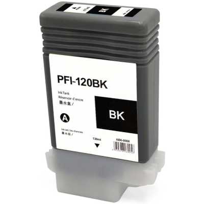 Картридж струйный NVPrint PFI-120BK (NV-2885C001) Black для Canon imagePROGRAF TM-200/205/300/305 (130 мл) совместимый