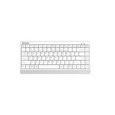 Клавиатура беспроводная A4Tech Fstyler FBK11 USB, Bluetooth/Радиоканал, белый/серый