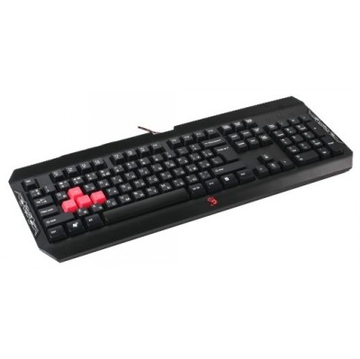 Клавиатура проводная A4Tech Bloody Q100 USB черный