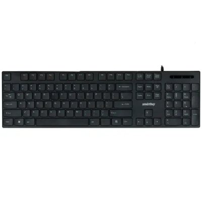 Клавиатура проводная мультимедийная Smartbuy ONE 238 USB черная (SBK-238U-K)