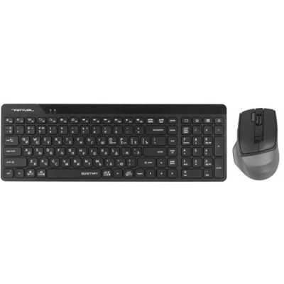 Комплект клавиатура+мышь A4Tech FG2400 Air2 беспроводной, USB, 2000 DPI, чёрный