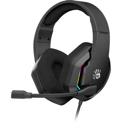 Гарнитура проводная с микрофоном A4Tech Bloody G260 черный 2м мониторные USB оголовье (G260)