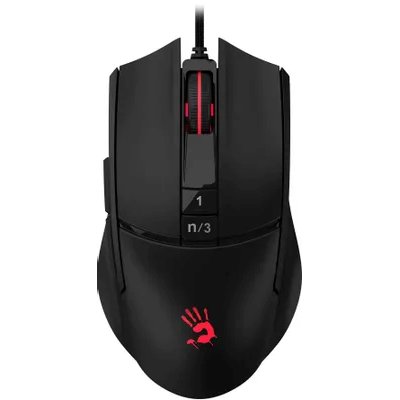 Мышь проводная A4Tech Bloody L65 Max черный, 12000 dpi, USB, кнопки - 7