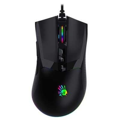 Мышь проводная A4Tech Bloody W90 Pro черный, 16000 dpi, USB, кнопки - 10