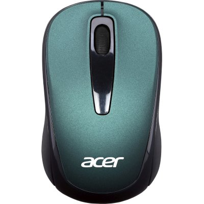 Мышь беспроводная Acer OMR135 зеленый, 1000 dpi, радиоканал, USB, кнопки - 3