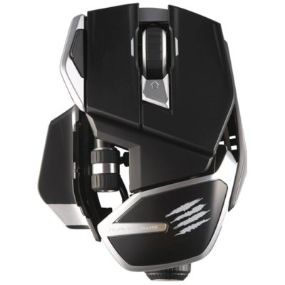 Мышь беспроводная MAD CATZ R.A.T. DWS MR07DHINBL000-0 игровая чёрная 2.4ГГц + BT, PMW3335, Mad Catz DAKOTA Switch, USB, 8 кнопок, 16000 dpi, АА 527918