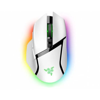 Мышь беспроводная/проводная Razer Basilisk V3 Pro белый, 30000 dpi, радиоканал, Bluetooth, USB, кнопки - 11