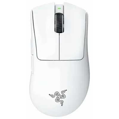 Мышь беспроводная/проводная Razer DeathAdder V3 Pro белый, 30000 dpi, радиоканал, USB, кнопки - 5