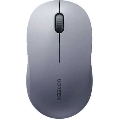 Мышка компьютерная беспроводная UGREEN M331 (65627) Multi-mode Wireless Mouse BT&GHz. Цвет: серый