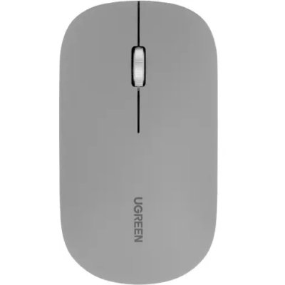 Беспроводная компьютерная мышь UGREEN MU001 (90373) Portable Wireless Mouse. Цвет: светло-серый