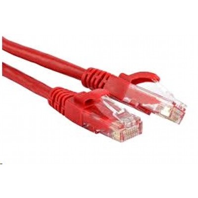 Патч-корд LANMASTER TWT UTP cat.5e, с заливными колпачками, 15.0 м, красный