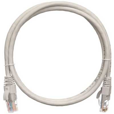Патч-корд Nikomax NMC-PC4UD55B-030-C-GY U/UTP RJ-45 вил.-вилка RJ-45 кат.5E 3м серый LSZH