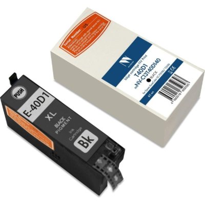 Струйный картридж NVPrint T40D1 (NV-C13T40D140) Black для Epson SureColor SC-T5100/T3100 (65 мл) совместимый