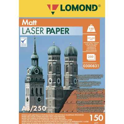 Бумага Lomond Ultra DS Matt CLC 0300831 A3/150г/м2/250л./белый матовое/матовое для лазерной печати