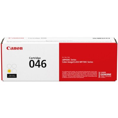 Картридж лазерный Canon 046Y 1247C002 желтый бар.в компл. (2300стр.) для Canon i-SENSYS LBP650/MF730