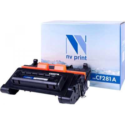 Картридж лазерный NVPrint совместимый HP CF281A для LJ Enterprise Flow MFP M630z/M604dn/n/M605dn/n/x/(10500k)