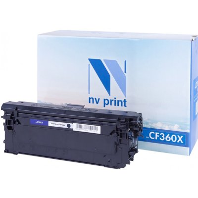 Картридж лазерный NVPrint совместимый НР CF360X черный для LJ Color M552/M553 (12500k)