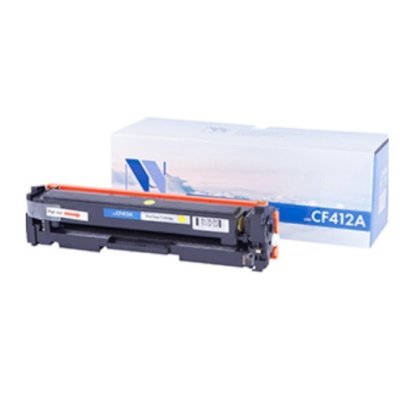 Картридж лазерный NVPrint совместимый для LJ Pro M477fdn/M477fdw/M477fnw/M452dn/M452nw CF412A Yellow (2300k)