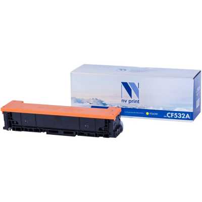 Картридж лазерный NVPrint совместимый HP CF532A Yellow для Color LaserJet Pro MFP M180n/M181fw (900k)