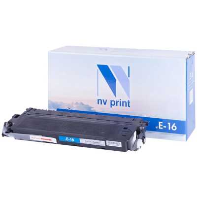 Картридж NVPrint совместимый Canon E-16 для FC-2xx/3xx/530/108/208/PC-7xx/PC-8xx (2000k)
