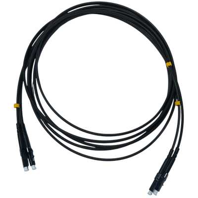Патч-корд Cabeus FOP-50-LC-LC-2M-BK 2x50/125 OM3 LC дуплекс-LC дуплекс 2м LSZH черный