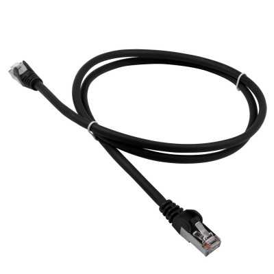 Патч-корд Lanmaster LAN-PC45/S5E-15-BK FTP RJ-45 вил.-вилка RJ-45 кат.5E 15м черный ПВХ (уп.:15шт)