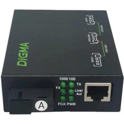 Медиаконвертер Digma DMC-1G35-20A