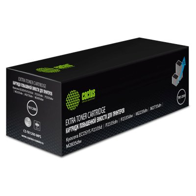 Картридж лазерный Cactus CS-TK1200-MPS TK-1200 черный (11000стр.) для Kyocera Ecosys P2335d/P2335dn/