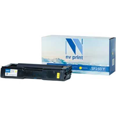 Картридж NVPrint совместимый NV-SP250 Yellow для Ricoh Aficio SPC250DN/SPC260/SPC261 (1600k)