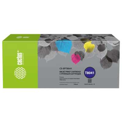 Картридж струйный Cactus CS-EPT8041 (T8041) фото черный матовый (700 мл) для Epson SureColor SC-P6000/7000/8000/9000