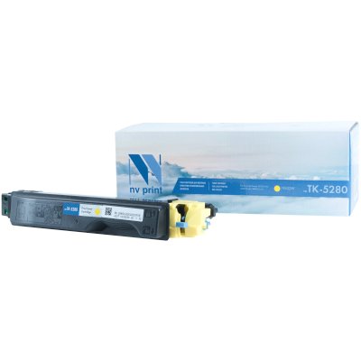 Картридж лазерный NVPrint совместимый NV-TK-5280 Yellow для Kyocera Ecosys P6235cdn/M6235cidn/M6635cidn (11000k)