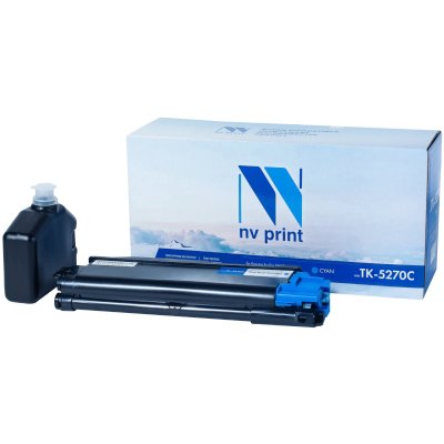 Картридж NVPrint совместимый NV-TK-5270 Cyan для Kyocera EcoSys M6230cidn/P6230cdn/M6630cidn (6000k)