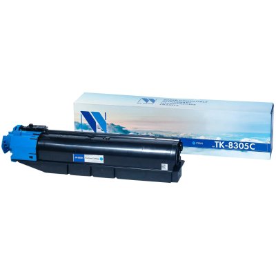 Картридж NVPrint совместимый NV-TK-8305 Cyan для Kyocera TASKalfa-3050/TASKalfa-3051/TASKalfa-3550/TASKalfa-3551 (15000k)