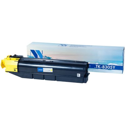 Картридж NVPrint совместимый NV-TK-8305 Yellow для Kyocera TASKalfa-3050/TASKalfa-3051/TASKalfa-3550/TASKalfa-3551 (15000k)