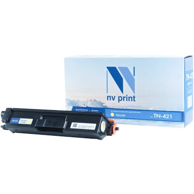 Картридж NVPrint совместимый NV-TN-421 Yellow для Brother HL-L8260/MFC-L8690/DCP-L8410 (1800k)