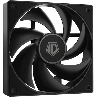 Вентилятор для корпуса ID-Cooling AF-125-K черный, 120 мм, 2000 об/мин, 29.85 дБ, 4 pin