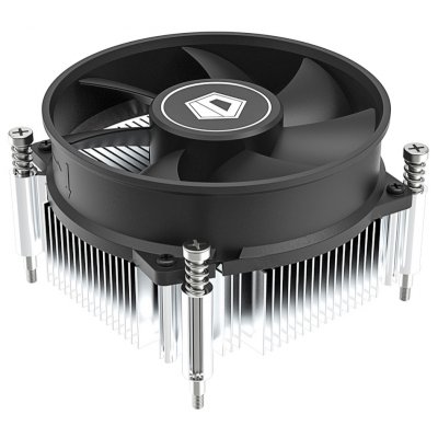 Кулер ID-COOLING DK-19 PWM серебристый/черный 92мм алюминий 2200rpm 26db 4-pin 95W 55мм
